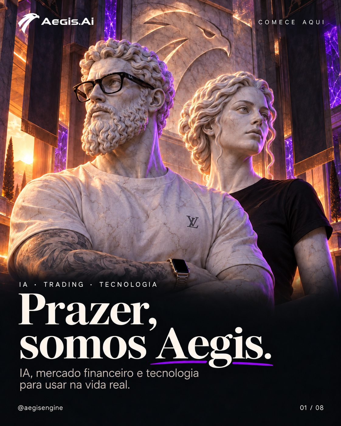 Prazer, somos Aegis.